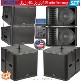 QSC KLA12 - KLA181 active line array SET